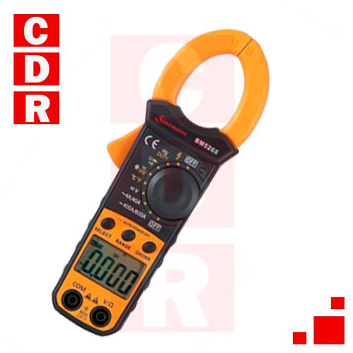 MINI PINZA AMPEROMETRICA DIGITAL AC/DC 600A (BM5268) SINOMETER