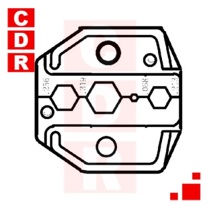 MORDAZA P/CRIMPEAR 1PK-3003D15 PROSKIT