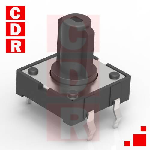 TSZI6650CJ-180AH TACT SWICH 2-PIN 6X6MM