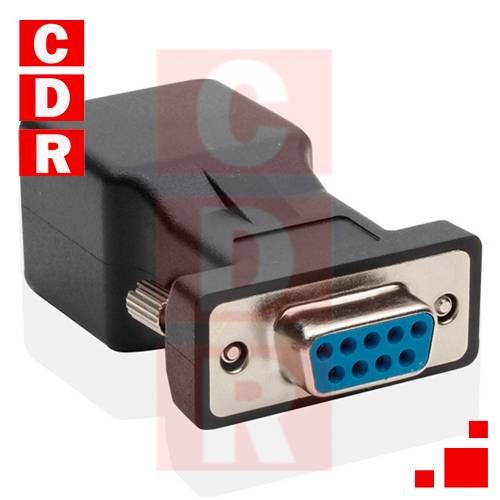 ADAPTADOR DB9 HEMBRA A RJ45 HEMBRA GC98MF