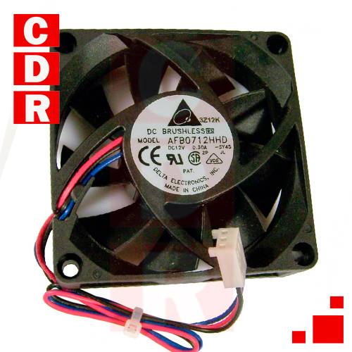 AFB0712HHD FAN AXIAL 70X70X20MM 12VDC WIRE-BALL DELTA