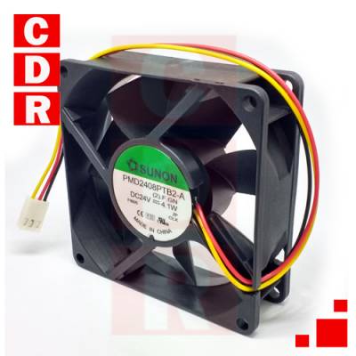TURBINA PMD2408PTB2-A (2) .F.G.N DC24V 4,1W TRES CABLES RULEMAN 