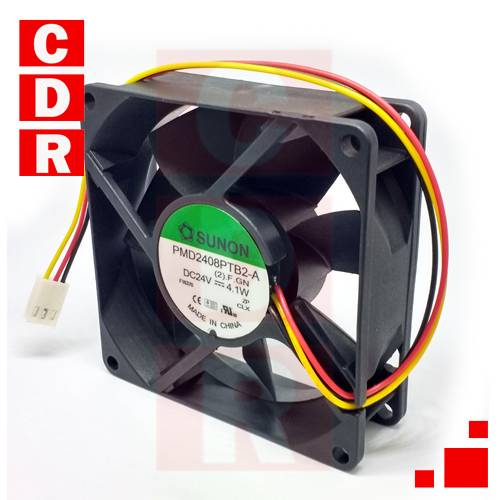 TURBINA PMD2408PTB2-A (2) .F.G.N DC24V 4,1W TRES CABLES RULEMAN