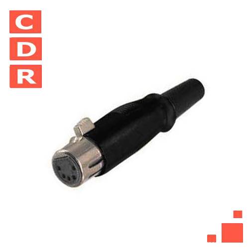 DIN 5 PINES HEMBRA CABLE