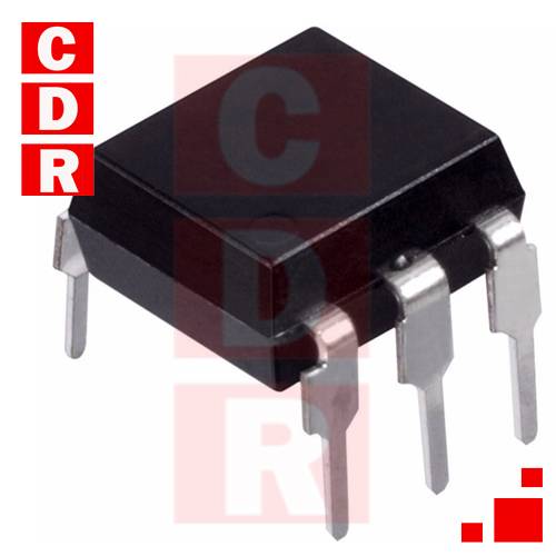 4N33 OPTOISOLATORS TRANSISTOR OUTPUT DIP-6 CASE