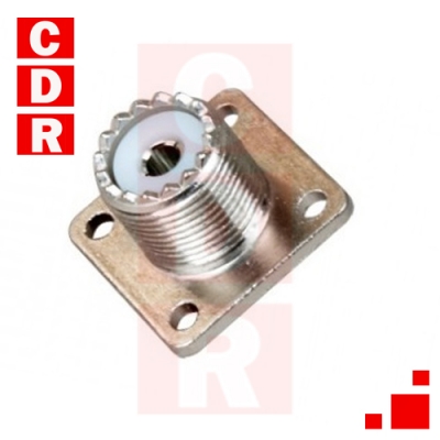 UHF HEMBRA CHASIS PANEL CON BASE 4TORN.