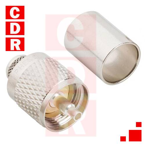 UHF MACHO P/CRIMP.RG213  83-8SP-RFX AMPHENOL