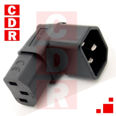 TAB C13 90º TO ASSEMBLE FEMALE