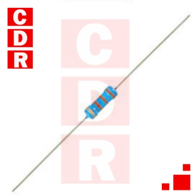 RESISTENCIA METAL-FILM 2W 68E 5% 3,5X9,5  PRO2