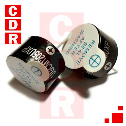 UGCM1205UXP BUZZER GENERICO 5V 12x7.5MM
