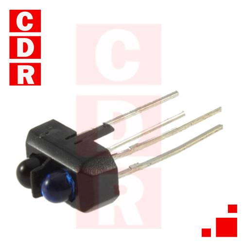 TCRT5000 REFLECTIVE OPTICAL SENSOR WITH TRANSISTOR OUTPUTS 12MM SENSE 950NM