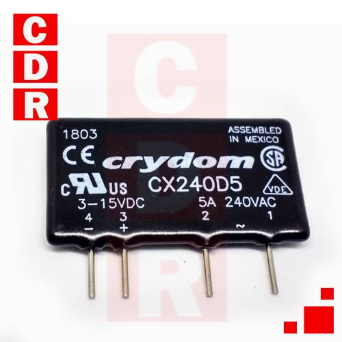 CXE380D5 SSR RELAY - SPST-NO 5A 48-530V CRYDOM