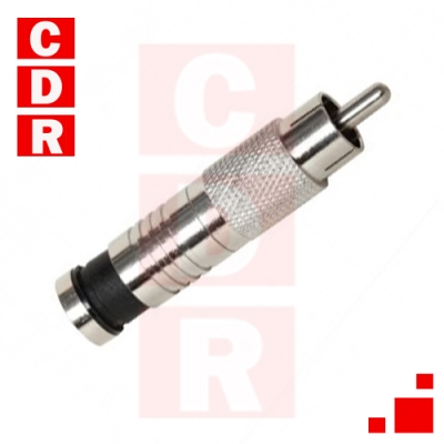 RCA MACHO 75 OHMS BAJA PERDIDA P/CRIM. RG-59 25-7561