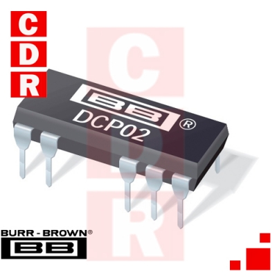 DCP022415DP MINIATURE 2W ISOLATED  UNREGULATED DC/DC CONVERTERS DIP-14 CASE BURR-BROWN