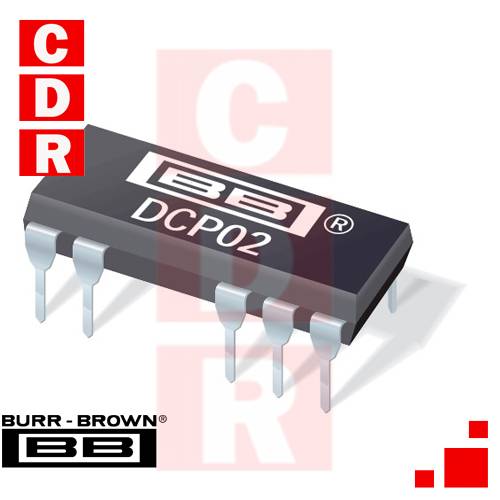 DCP022415DP MINIATURE 2W ISOLATED  UNREGULATED DC/DC CONVERTERS DIP-14 CASE BURR-BROWN