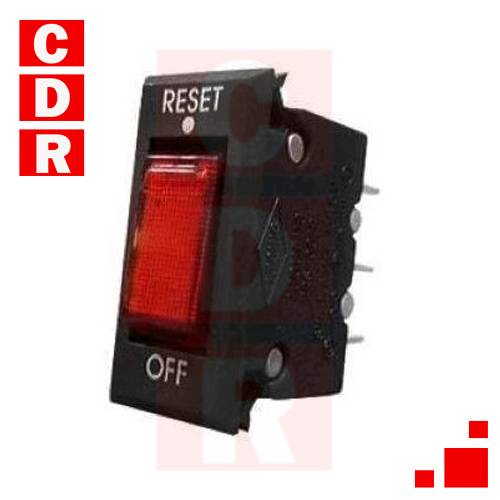 INTERRUPTOR BASCULANTE CON FUSIBLE ST-001 10A TARJETA DUAL 10A 250V 3 PIN