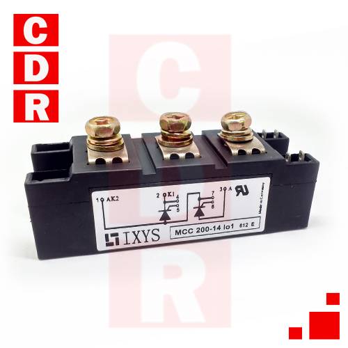 MCC200-14IO1  THYRISTOR POWER MODULE MARCA: IXYS