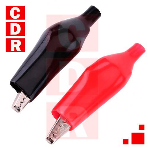COCODRILO CLIP CHICO ROJO