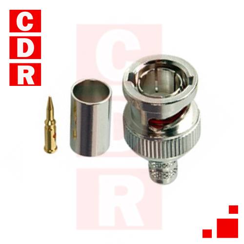 BNC MACHO P/CRIMP. RG59 31-321-RFX AMPHENOL