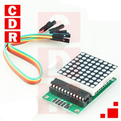 MODULO MAX7219 DISPLAY MATRIZ 64 LEDS ARDUINO