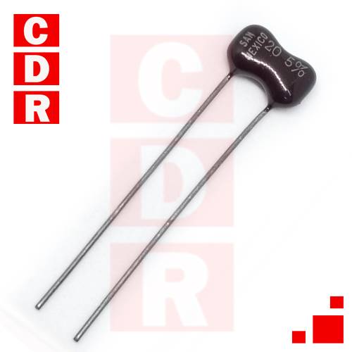 CAP. MICA-PLATA 68PF 500V DIP-2 SANG