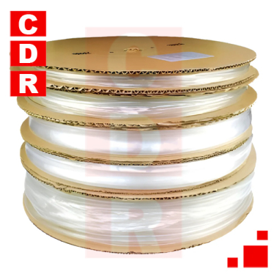 TERMOCONTRAIBLE 13MM EXP / 6.5MM CONT X METRO TRANSPARENTE