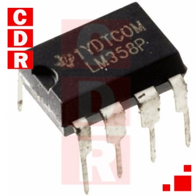 LM358AJG DUAL OPERATIONAL AMPLIFIERS DIP-8 CASE TEXAS