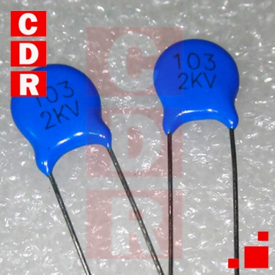 CERAMIC DISC CAPACITOR 10NF 2KV (103 2KV)