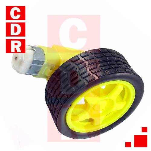 RUEDA PARA MOTOR CON ENCASTRE ARDUINO