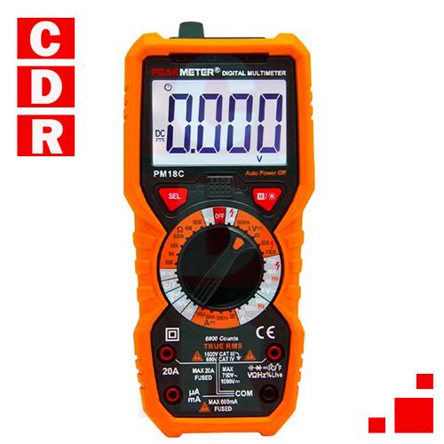 MULTIMETRO DIGITAL DE FRECUENCIA PM-18C PEAKMETER