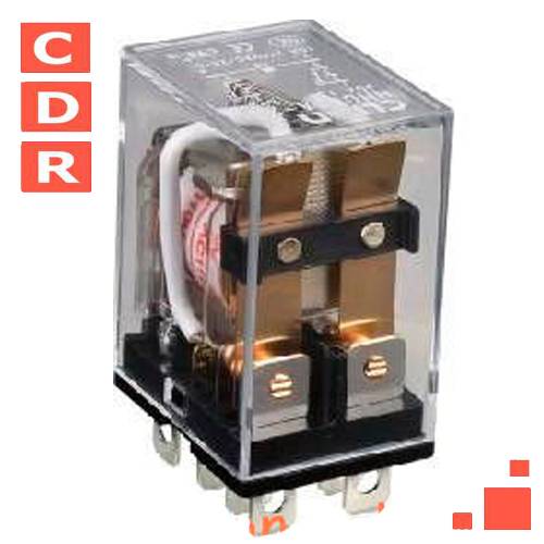 RELEVADOR 10A  COIL 220VAC 28VDC HHC68A-2H (JQX-13F) CLION