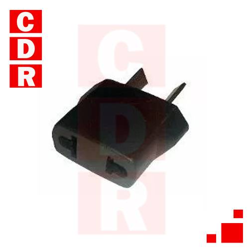 ADAPTADOR AMERICANO PATA OBLICUA A RECTA NEGRO